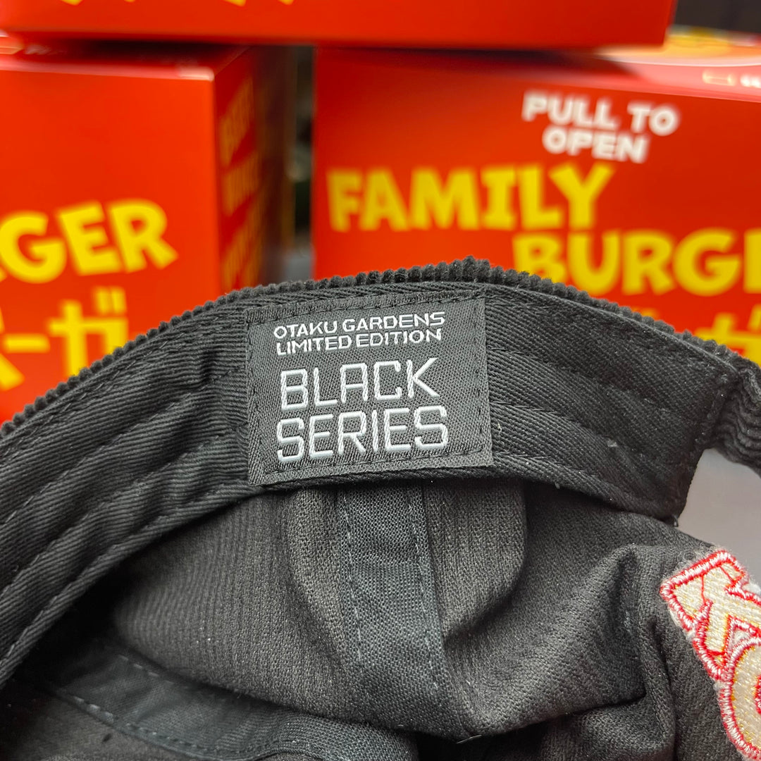 Family Burger Hat BLACK SERIES