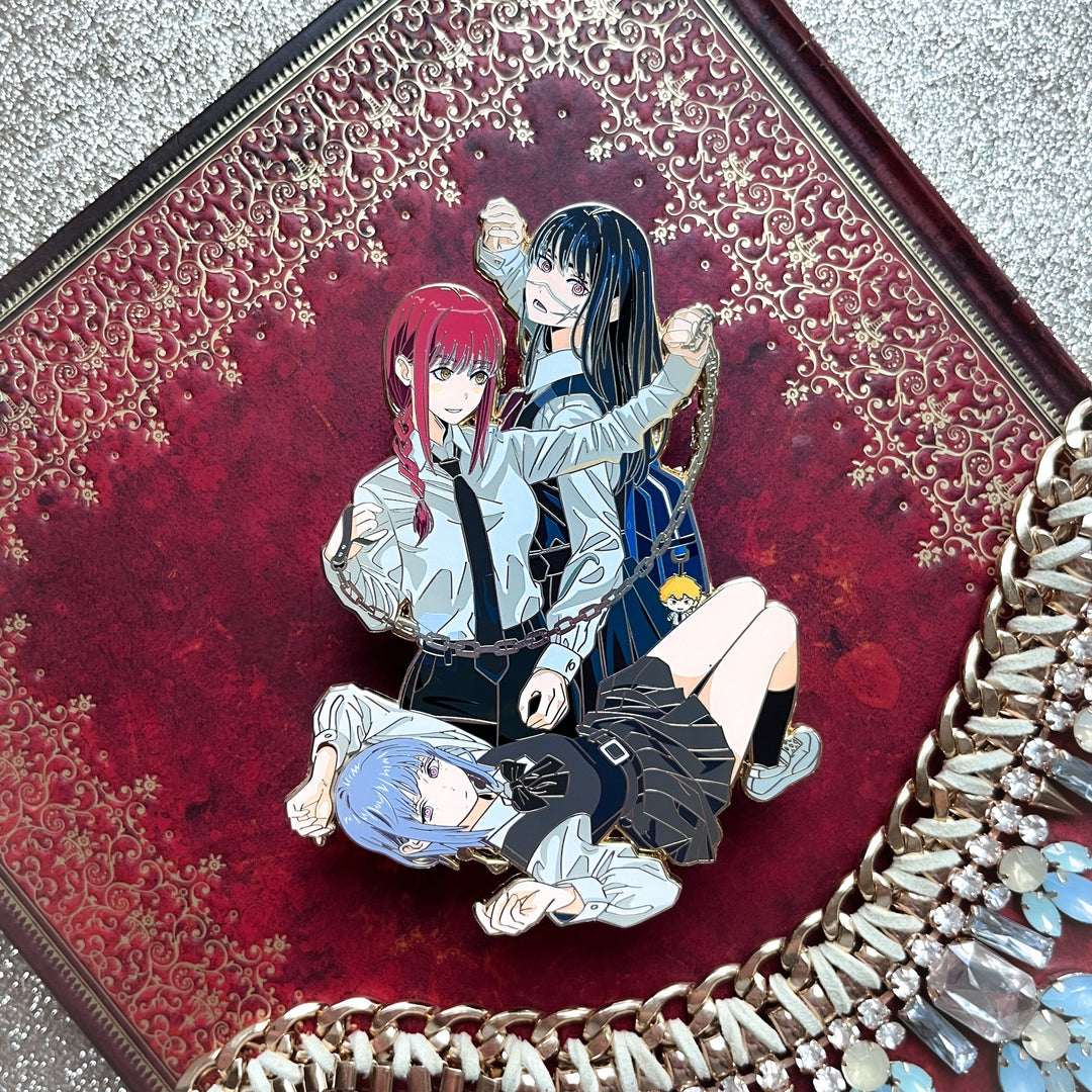 Devil Sisters Pin