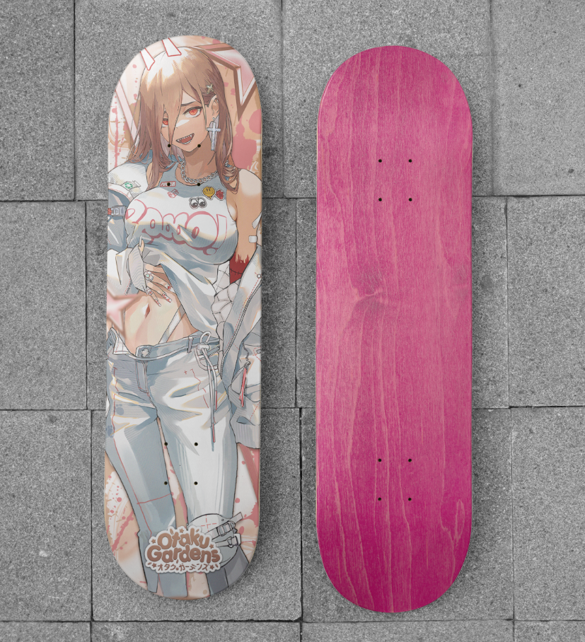 Red Skateboard